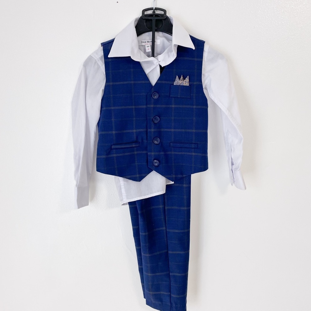 Isaac Mizrahi Toddler 3 Piece Vest Suit size 3